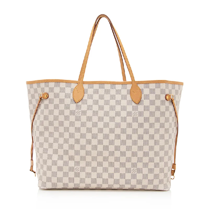 Louis Vuitton Damier Azur Neverfull GM Tote (SHF-19839)