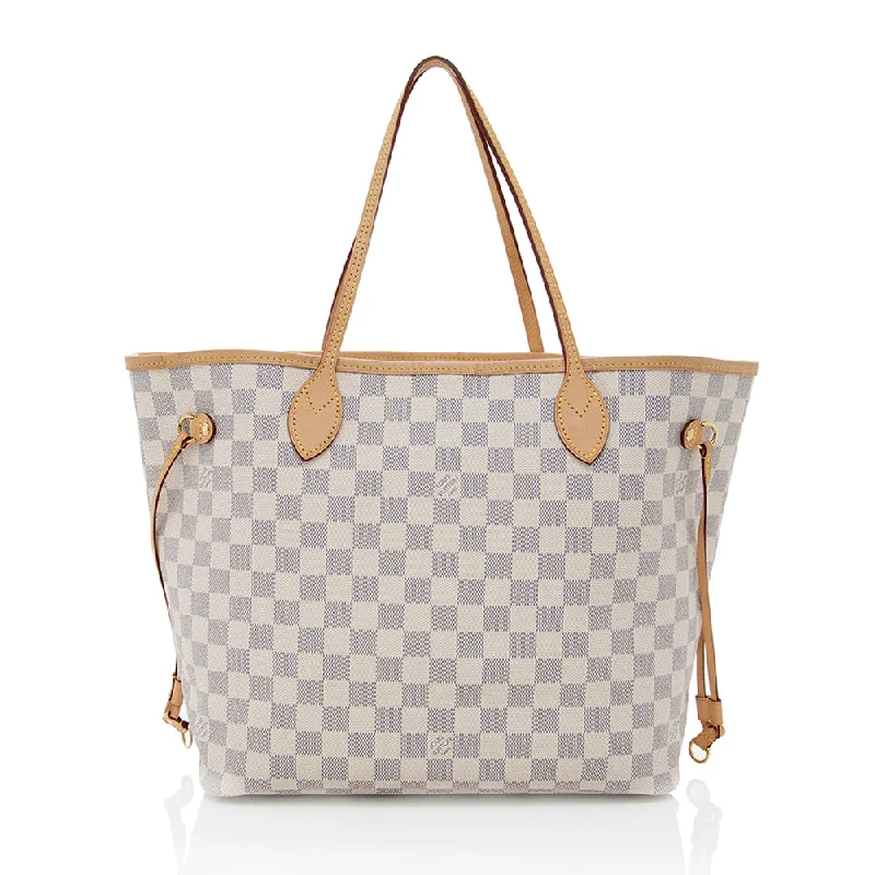 Louis Vuitton Damier Azur Neverfull MM Tote (SHF-18319)