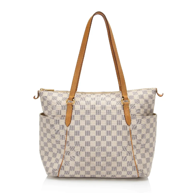 Louis Vuitton Damier Azur Totally MM Tote (SHF-XHT5Vd)