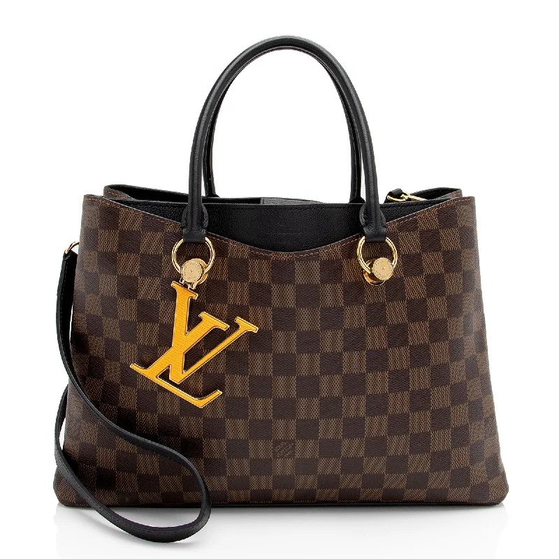 Louis Vuitton Damier Ebene Riverside Tote (SHF-dLRXv2)