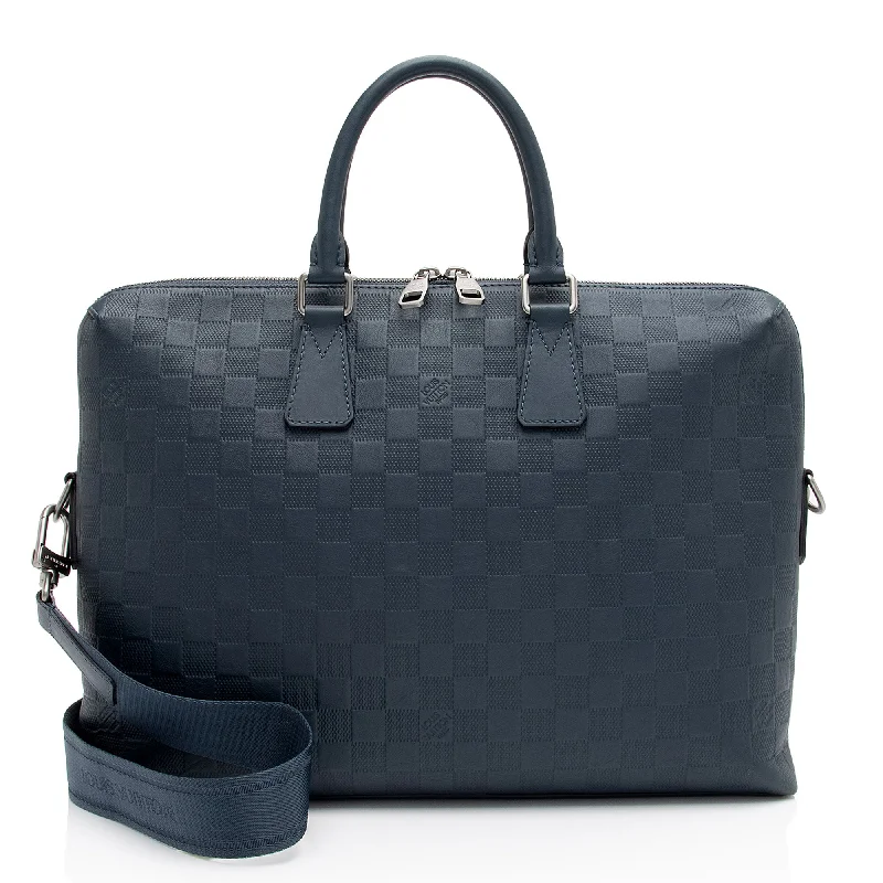 Louis Vuitton Damier Infini Porte Documents Jour Bag (SHF-IWwpTb)