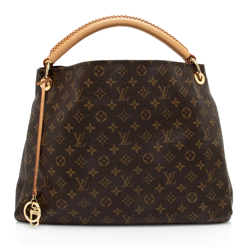 Louis Vuitton Monogram Canvas Artsy MM Shoulder Bag (SHF-5pi6hr)