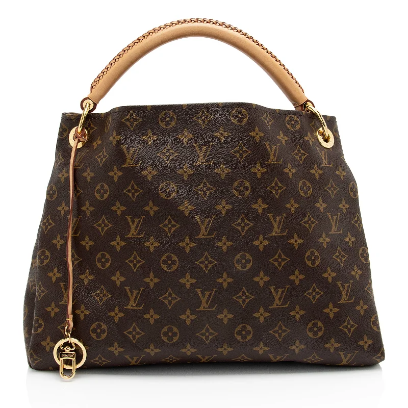 Louis Vuitton Monogram Canvas Artsy MM Shoulder Bag (SHF-iocugq)