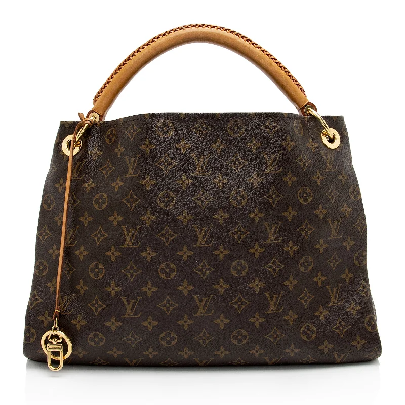 Louis Vuitton Monogram Canvas Artsy MM Shoulder Bag (SHF-r6ujFw)