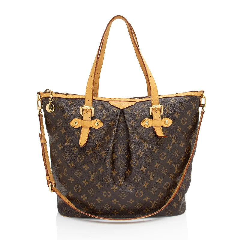 Louis Vuitton Monogram Canvas Palermo GM Tote (SHF-tkL67G)