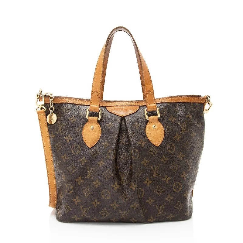 Louis Vuitton Monogram Canvas Palermo PM Tote (SHF-5NqV9B)