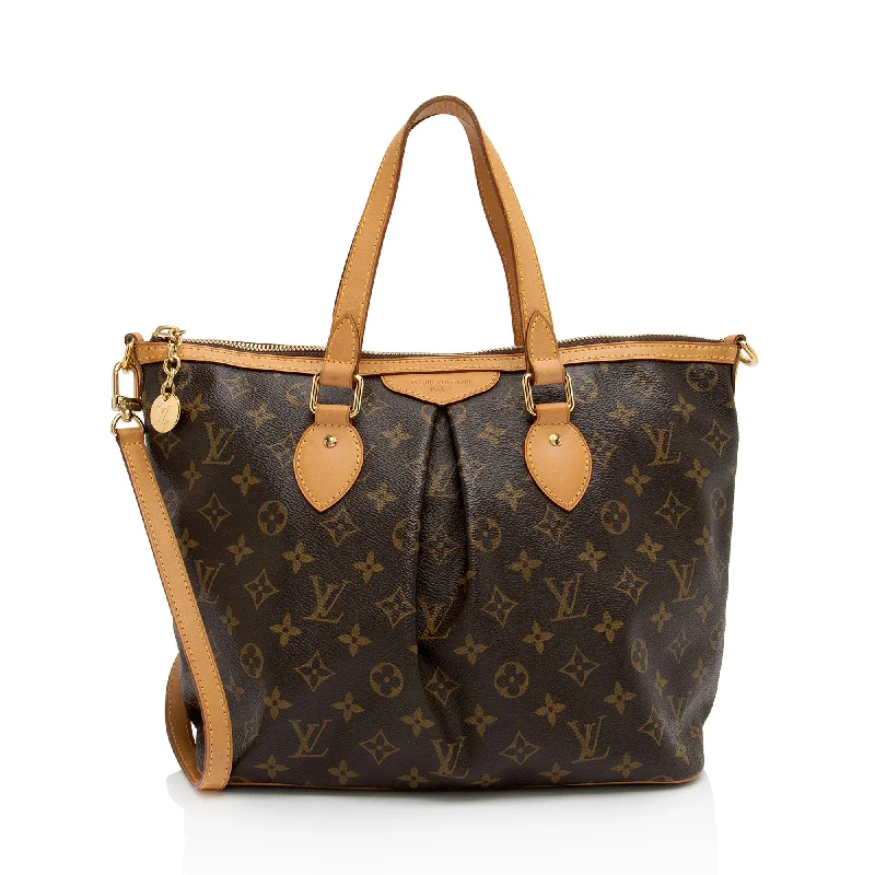 Louis Vuitton Monogram Canvas Palermo PM Tote (SHF-B28Qz3)