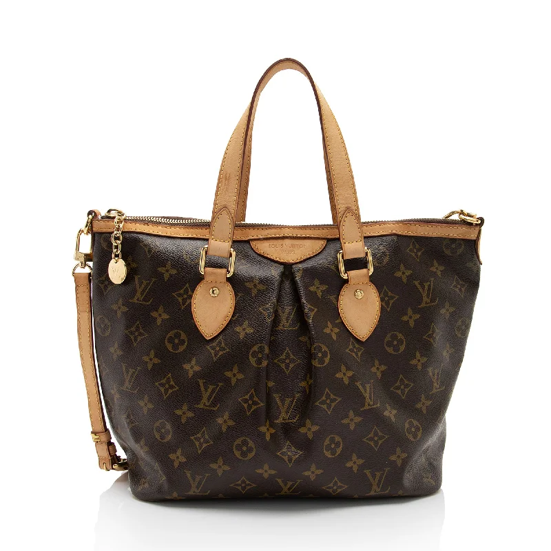 Louis Vuitton Monogram Canvas Palermo PM Tote (SHF-EDn1wl)