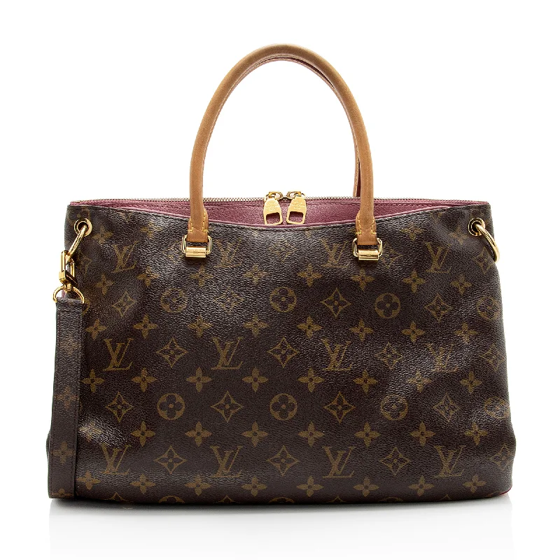 Louis Vuitton Monogram Canvas Pallas Satchel (SHF-xQr4l4)