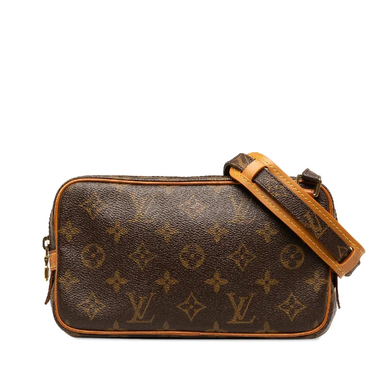 Louis Vuitton Monogram Pochette Marly Bandouliere (SHG-J0BLHI)