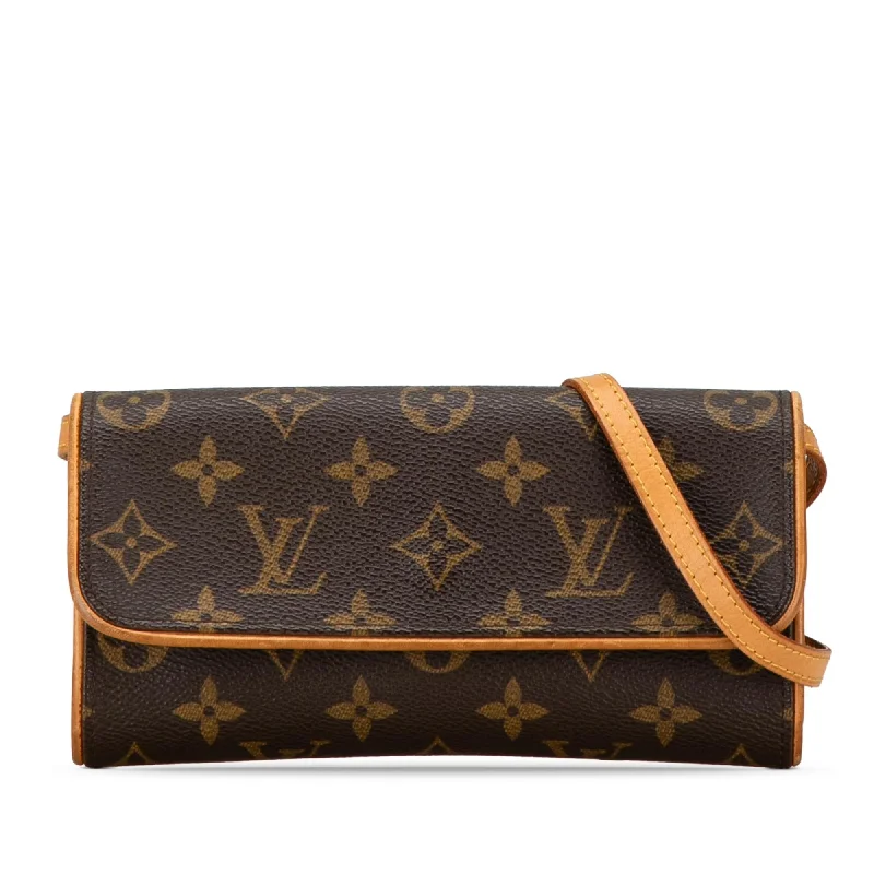 Louis Vuitton Monogram Pochette Twin PM (SHG-0YCHpX)