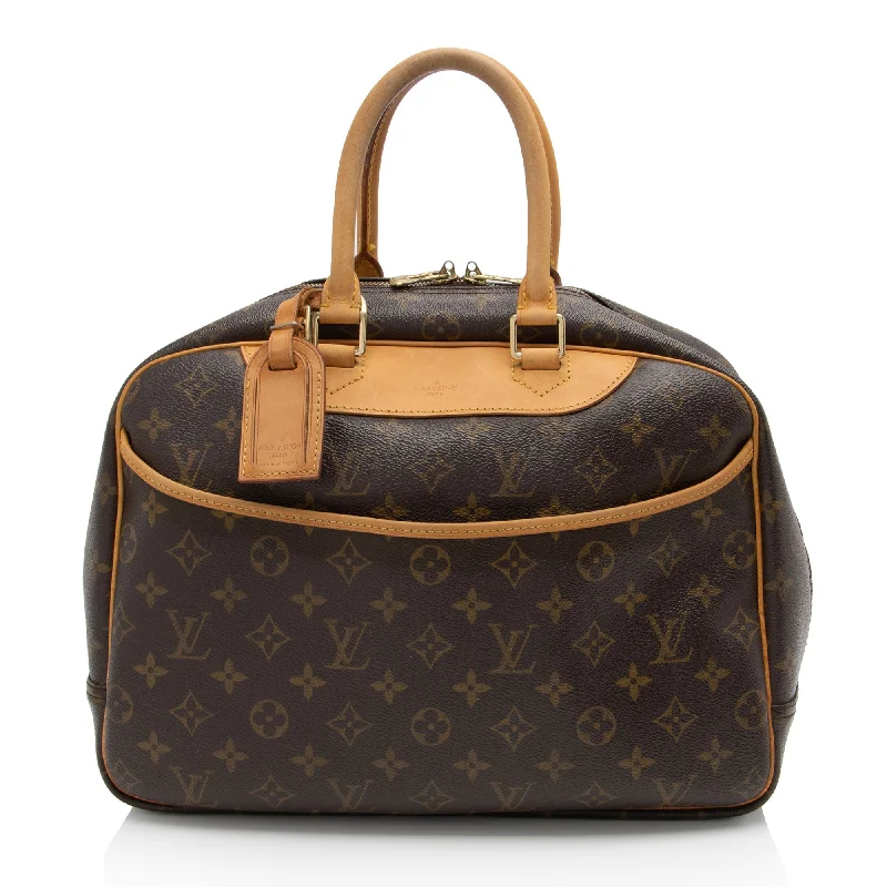 Louis Vuitton Vintage Monogram Canvas Deauville Satchel (SHF-pjOGg0)