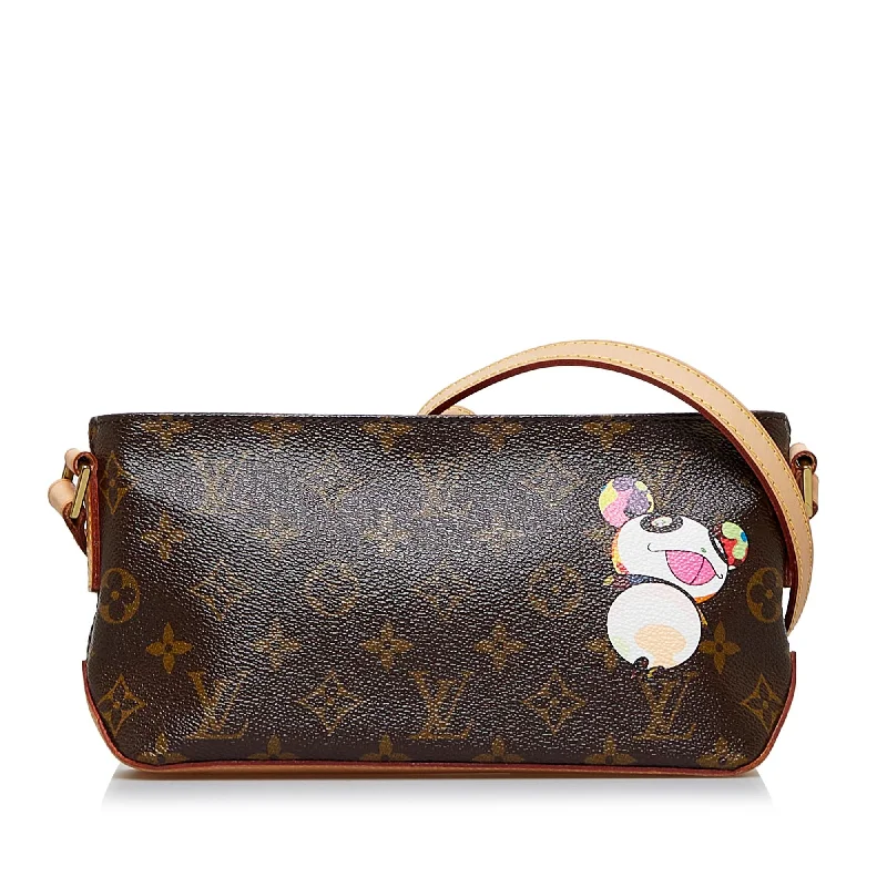 Louis Vuitton x Takashi Murakami Monogram Panda Trotteur (SHG-3XlZUN)