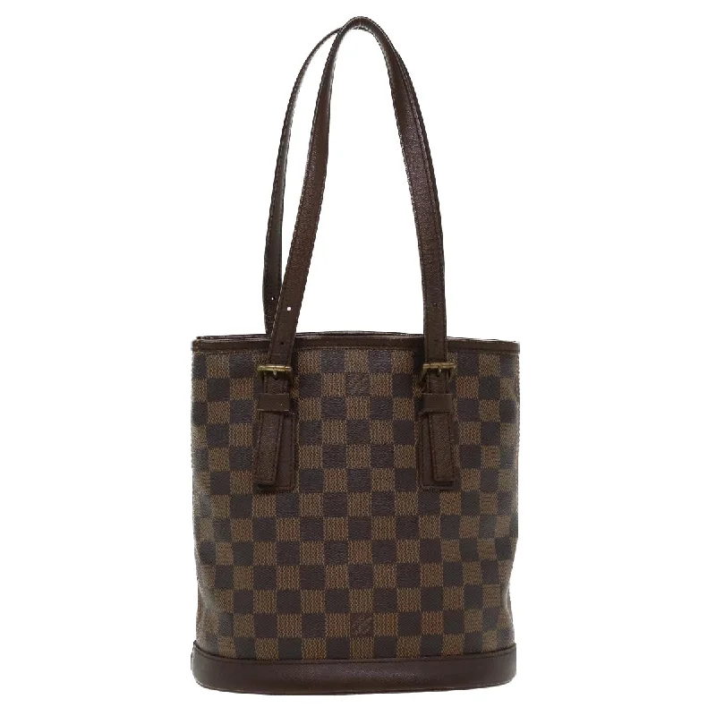 Louis Vuitton Brown Canvas Bucket shoulder bag