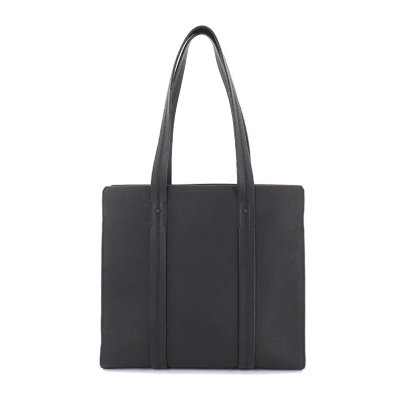 Louis Vuitton Black Leather  tote bag