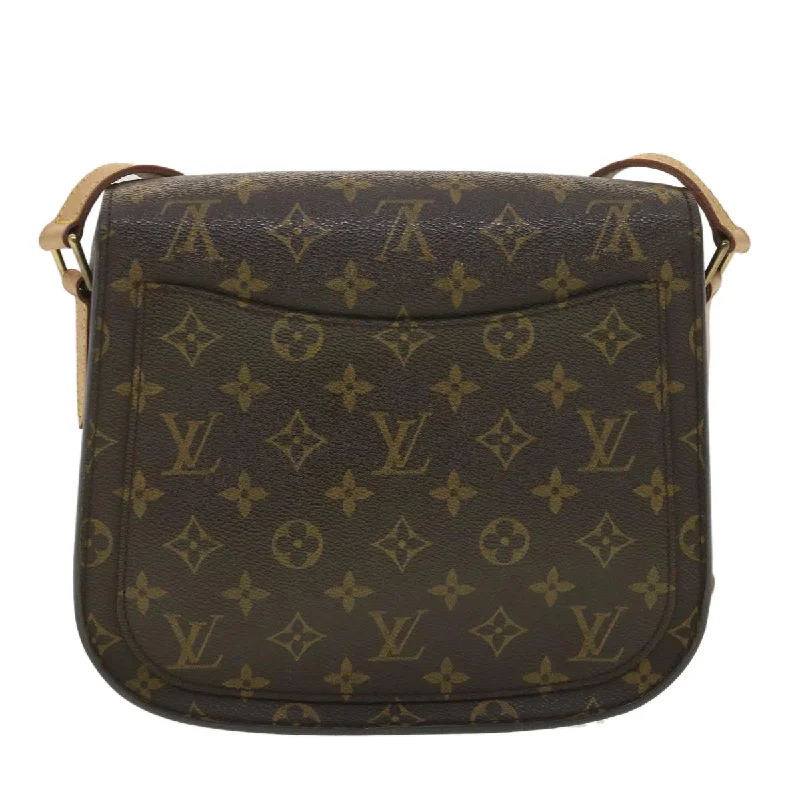 Louis Vuitton Brown Canvas Saint Cloud shoulder bag