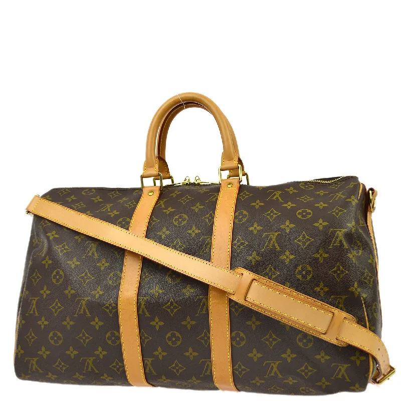 Louis Vuitton 2001 Monogram Keepall Bandouliere 45 M41418