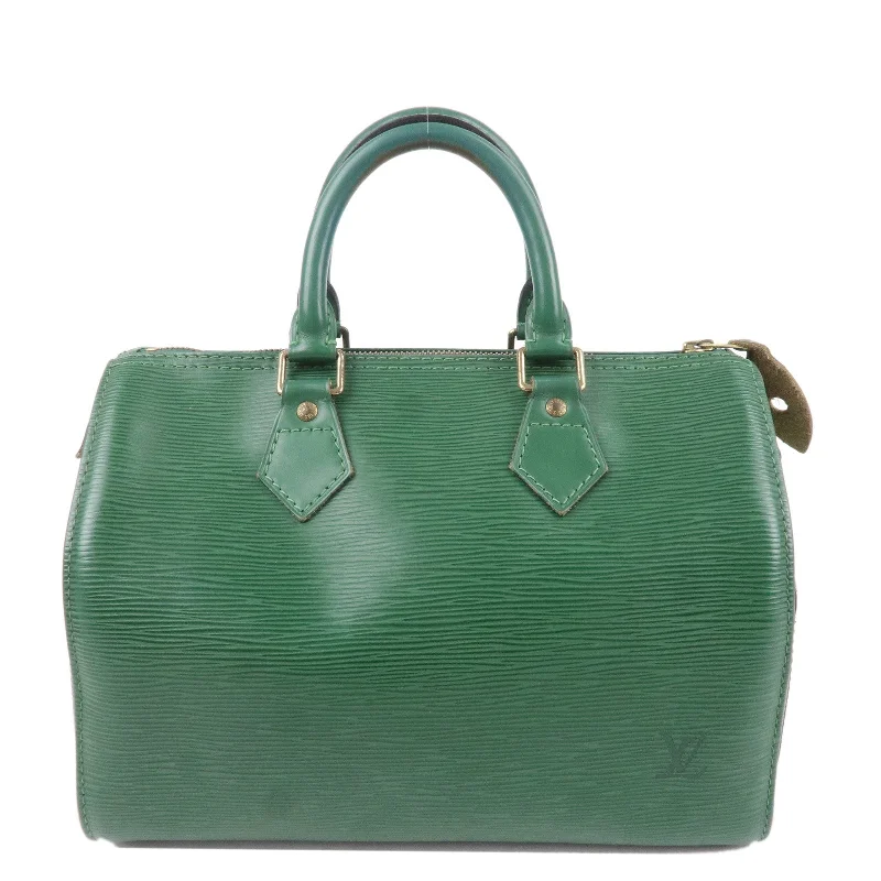 Louis Vuitton Epi Speedy 25 Hand Boston Bag Borneo Green M43014