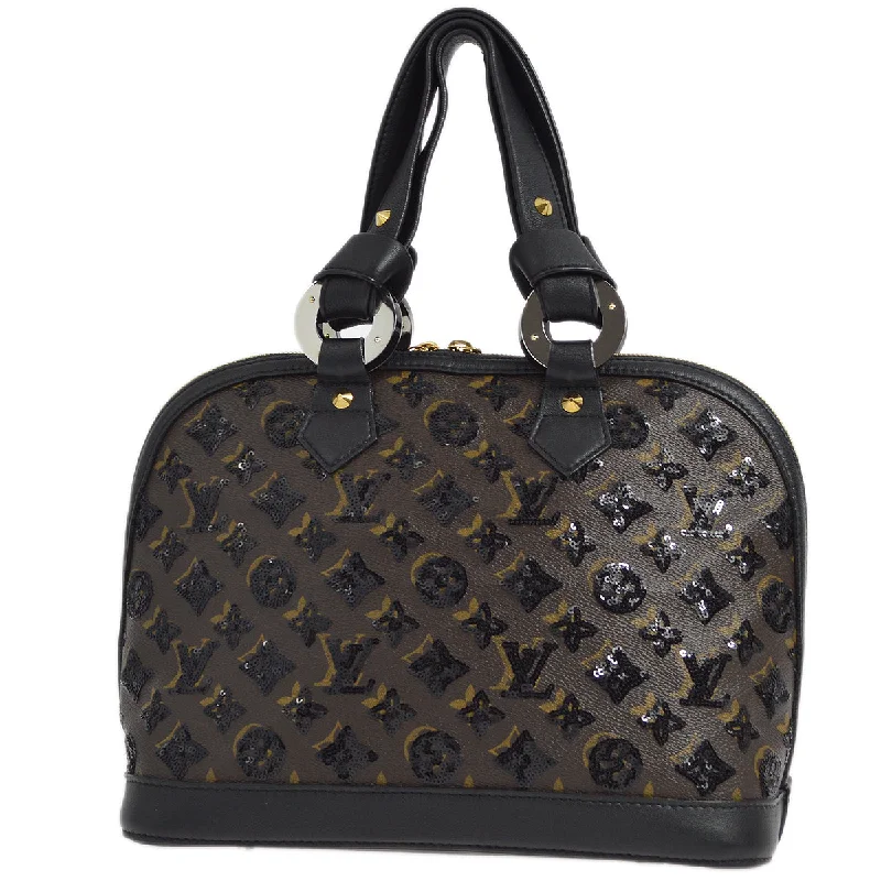 Louis Vuitton 2009 Black Monogram Eclipse Alma Handbag M40246