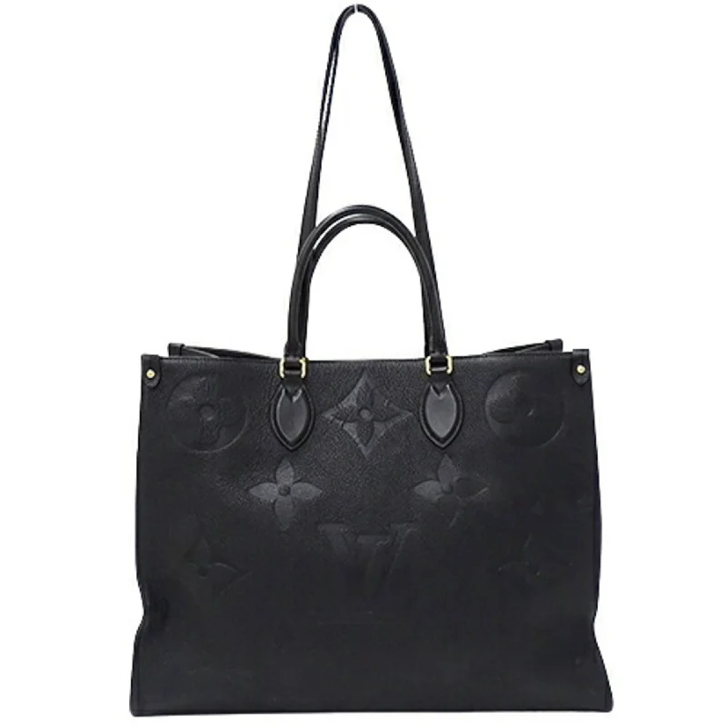 LOUIS VUITTON Bag Monogram Empreinte Women's Tote 2way On the Go GM Noir M44925 Black