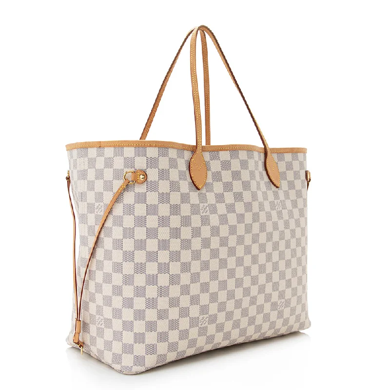 Louis Vuitton Damier Azur Neverfull GM Tote (SHF-21023)