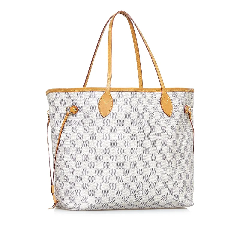 Louis Vuitton Damier Azur Neverfull MM (SHG-QmqcHY)