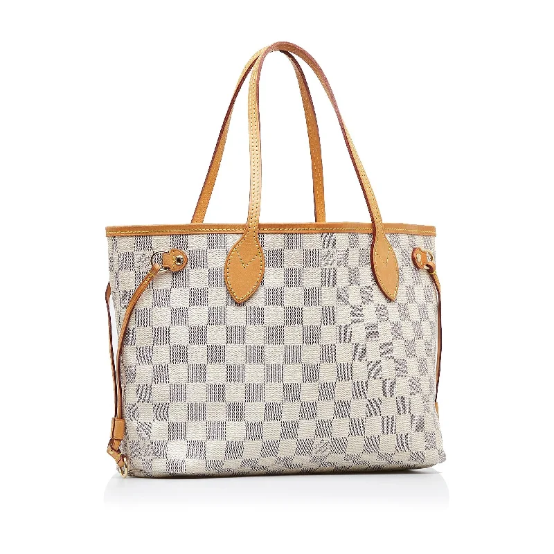 Louis Vuitton Damier Azur Neverfull PM (SHG-oQxg66)