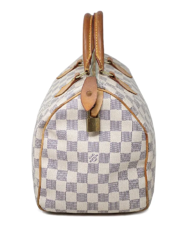 LOUIS VUITTON DAMIER AZUR SPEEDY 25 HANDBAG