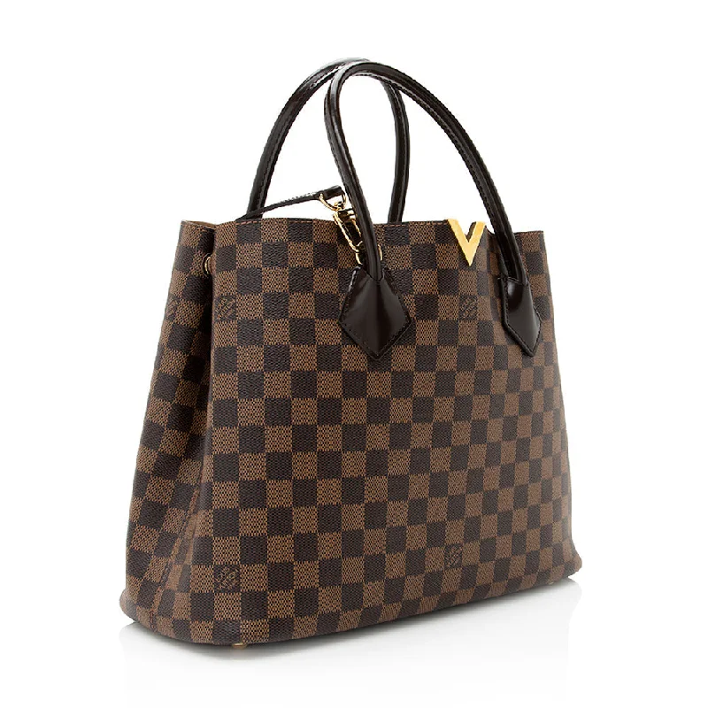 Louis Vuitton Damier Ebene Kensington Tote (SHF-20759)