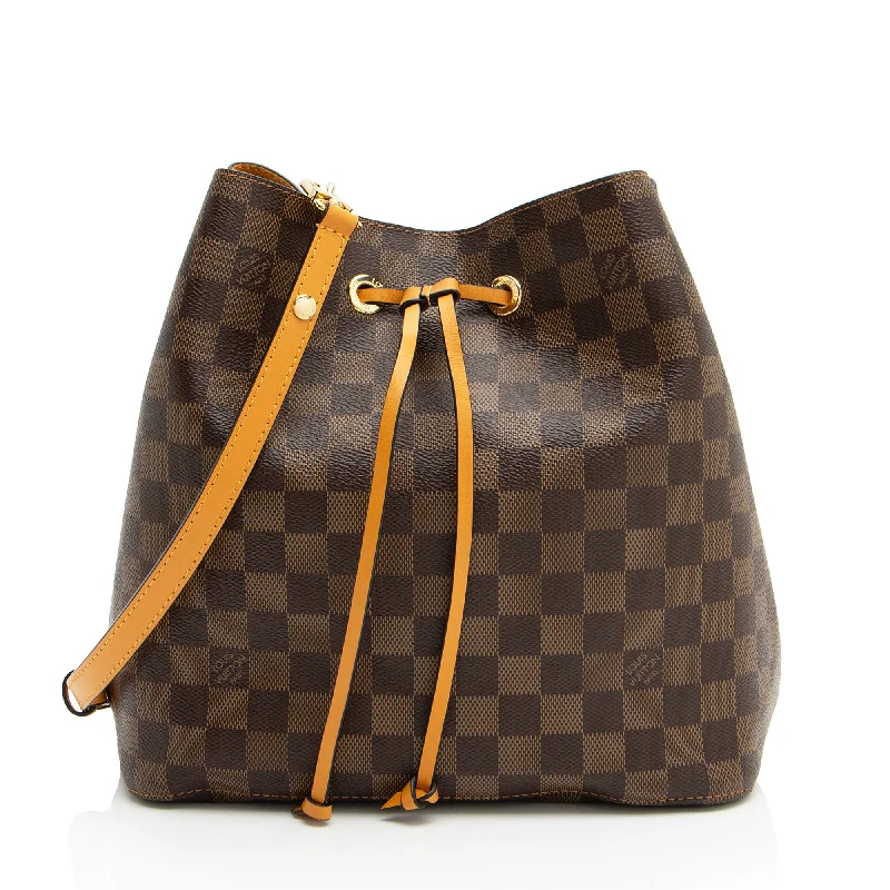 Louis Vuitton Damier Ebene Neonoe Shoulder Bag (SHF-hD5W6u)