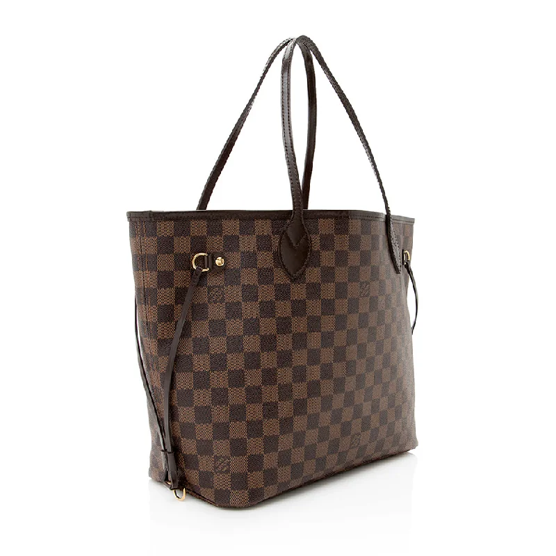 Louis Vuitton Damier Ebene Neverfull MM Tote (SHF-21444)