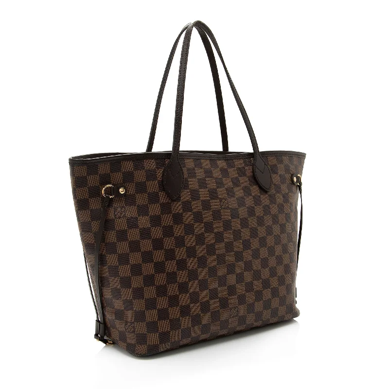 Louis Vuitton Damier Ebene Neverfull MM Tote