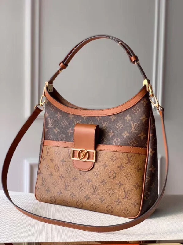 Louis Vuitton Dauphine MM Hobo Bag