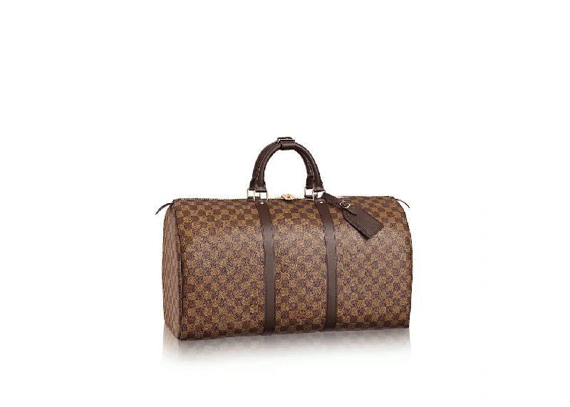 LOUIS VUITTON KEEPALL BANDOULIÈRE 50 DAMIER EBENE