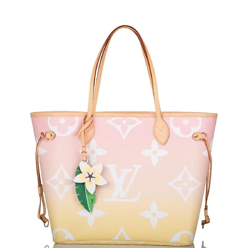 Louis Vuitton Light Pink By The Pool Giant Monogram Neverfull MM