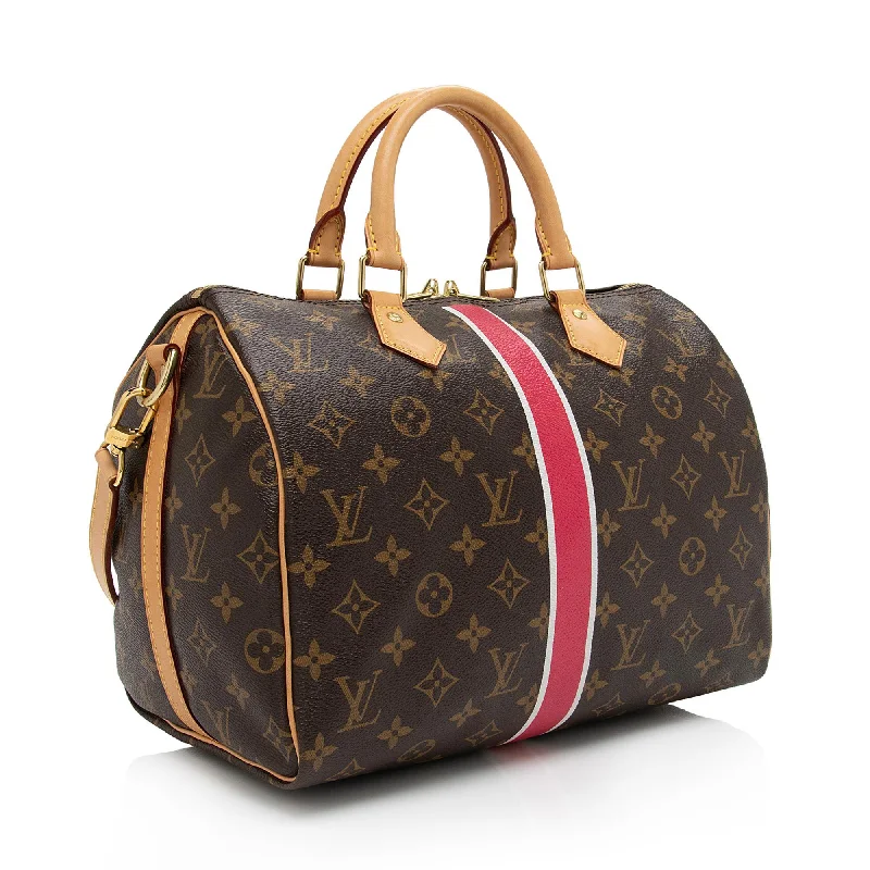 Louis Vuitton Monogram Canvas My LV Heritage Speedy Bandouliere 30 Satchel (SHF-gmrSoI)