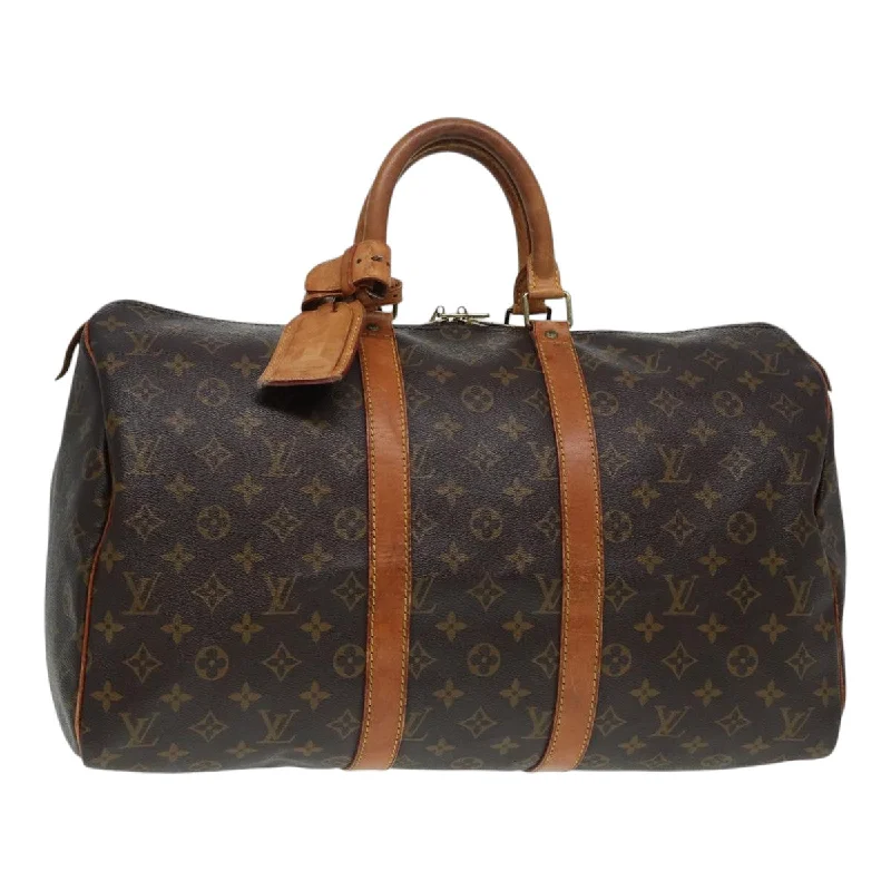 LOUIS VUITTON Monogram Keepall 45 Boston Bag M41428 LV Auth ep5292