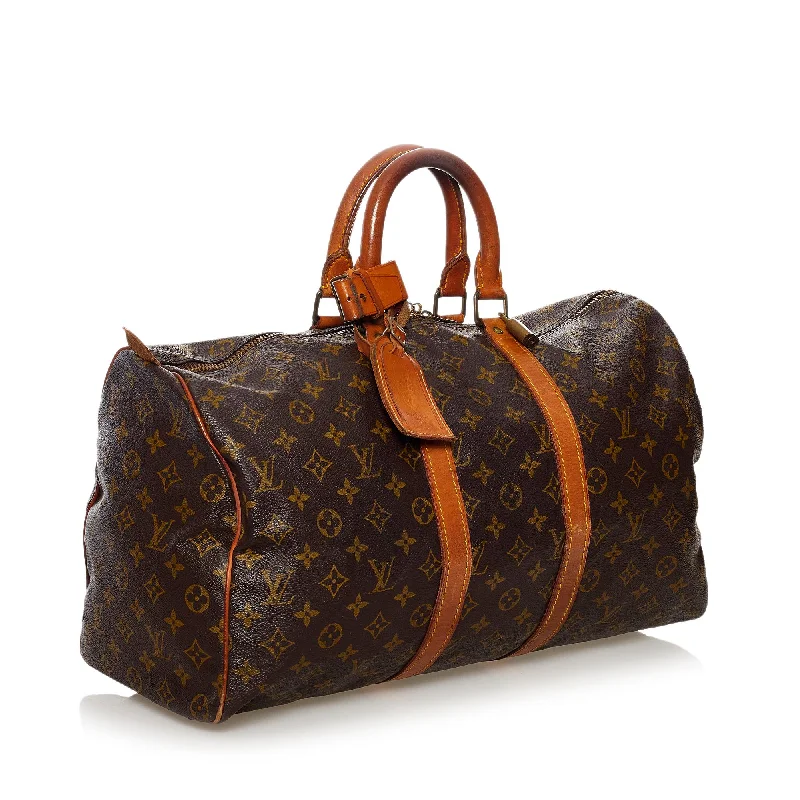 Louis Vuitton Monogram Keepall 45 (SHG-34130)