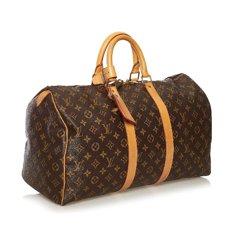 Louis Vuitton Monogram Keepall 45 (SHG-34484)