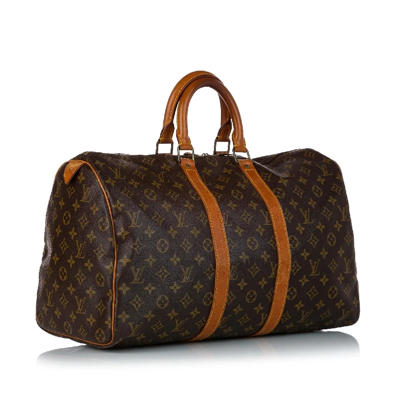 Louis Vuitton Monogram Keepall 45 (SHG-36621)