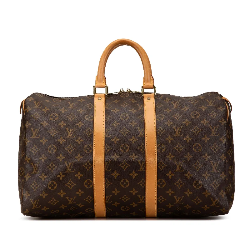 Louis Vuitton Monogram Keepall 45 (SHG-wM1Hn5)