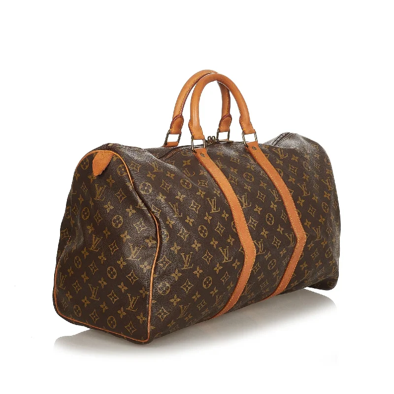 Louis Vuitton Monogram Keepall 50 (SHG-24482)