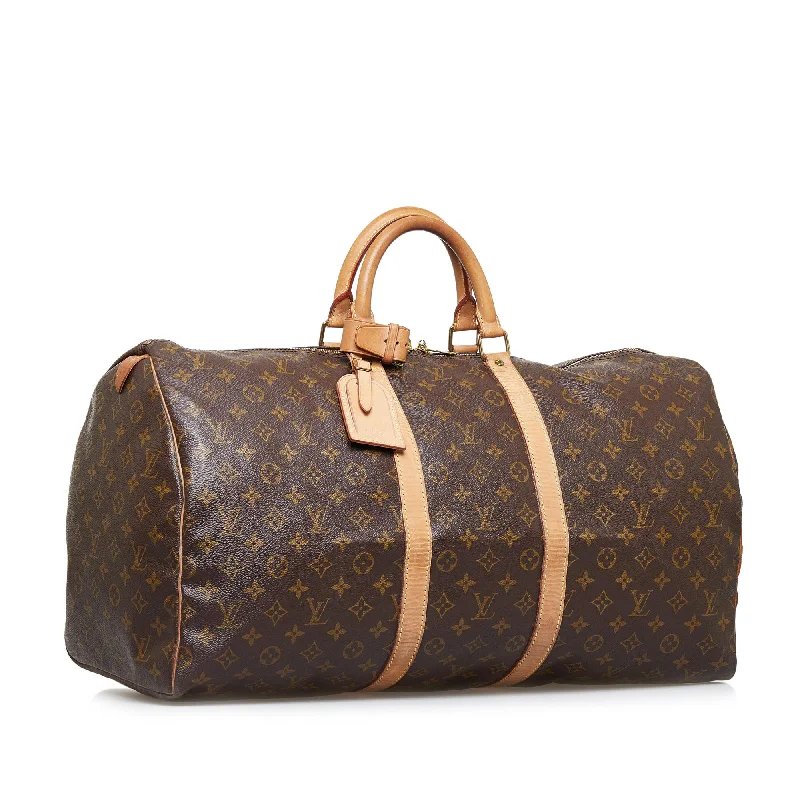 Louis Vuitton Monogram Keepall 55 (SHG-dHesyU)