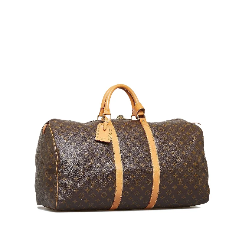 Louis Vuitton Monogram Keepall 55 (SHG-vztW5C)