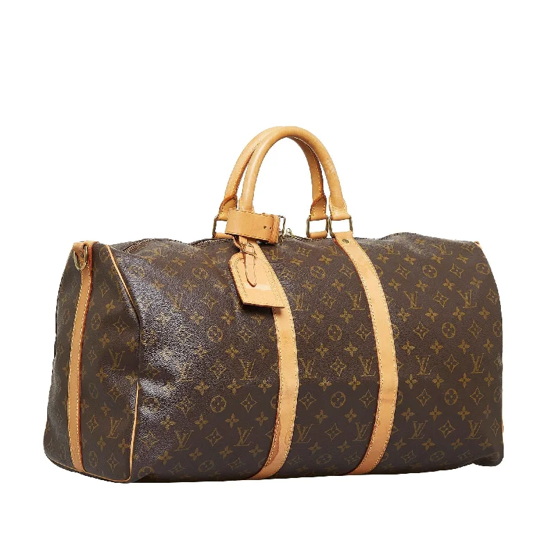 Louis Vuitton Monogram Keepall Bandouliere 50 (SHG-n4LIxa)