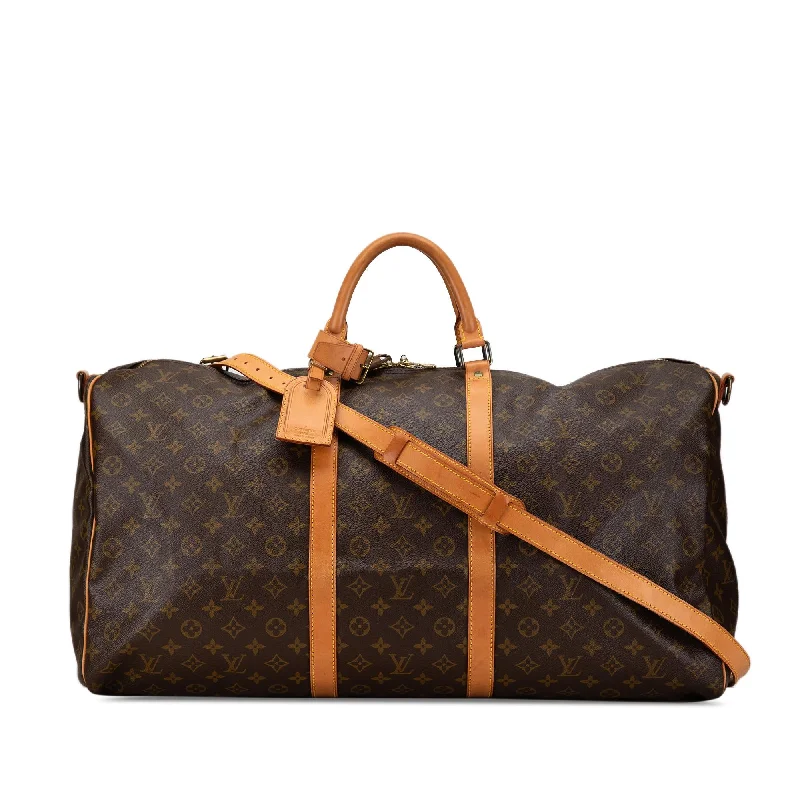 Louis Vuitton Monogram Keepall Bandouliere 60 (SHG-6wSsDC)