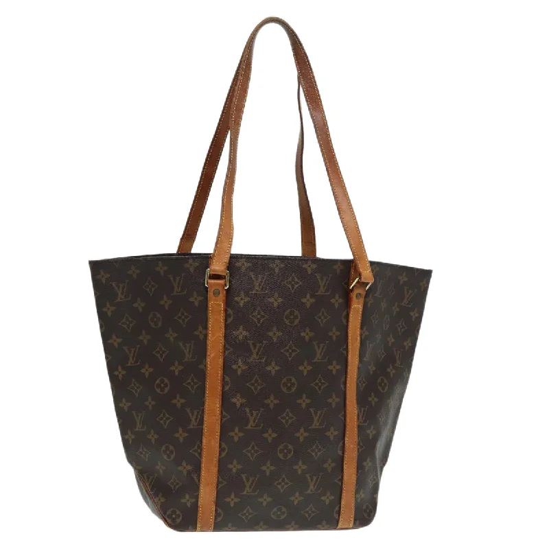 LOUIS VUITTON Monogram Sac Shopping Tote Bag M51108 LV Auth 86772