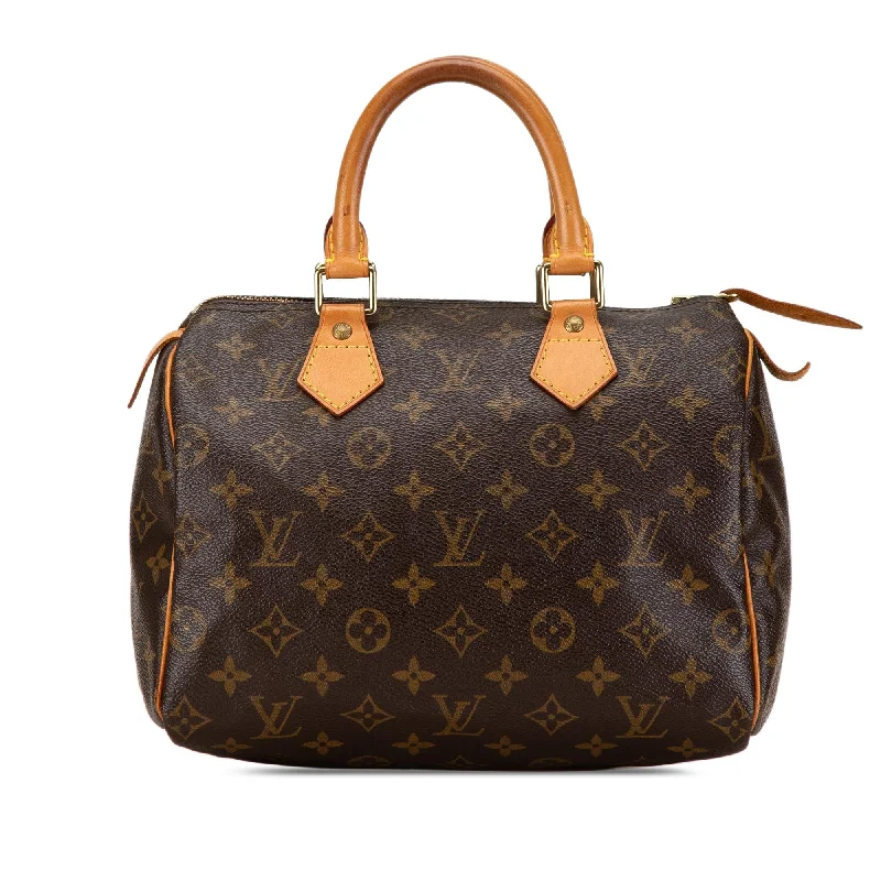 Louis Vuitton Monogram Speedy 25 (SHG-pbklvx)