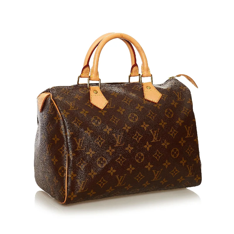 Louis Vuitton Monogram Speedy 30 (SHG-35319)