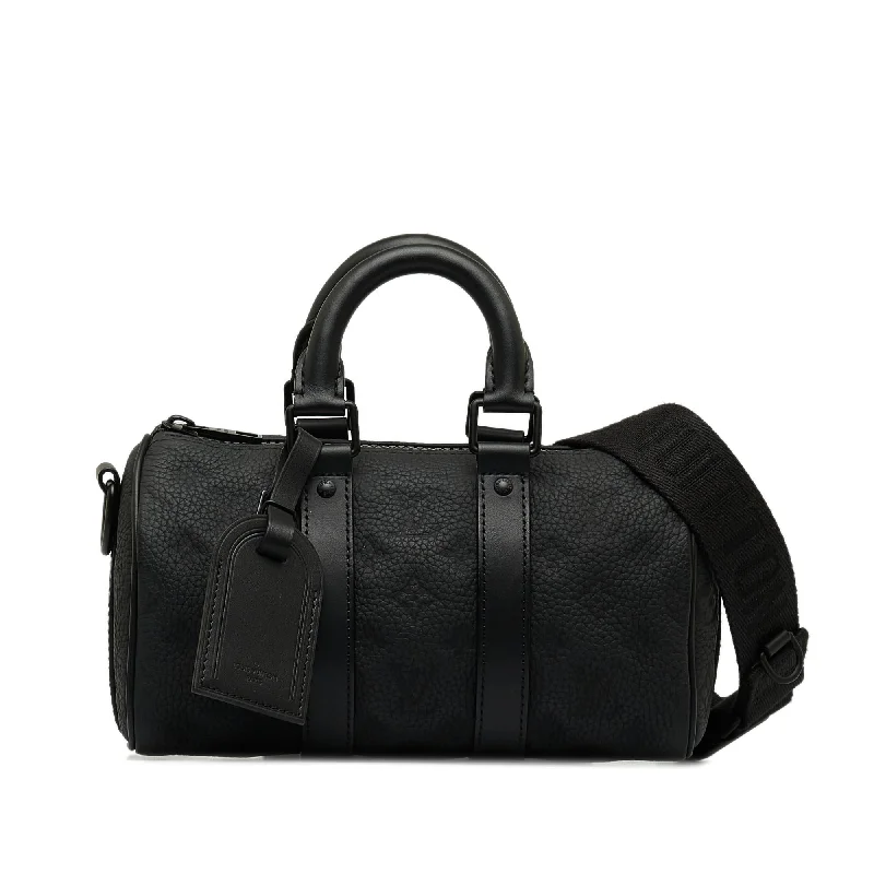 Louis Vuitton Monogram Taurillon Keepall Bandouliere 25 (SHG-n4HgjD)